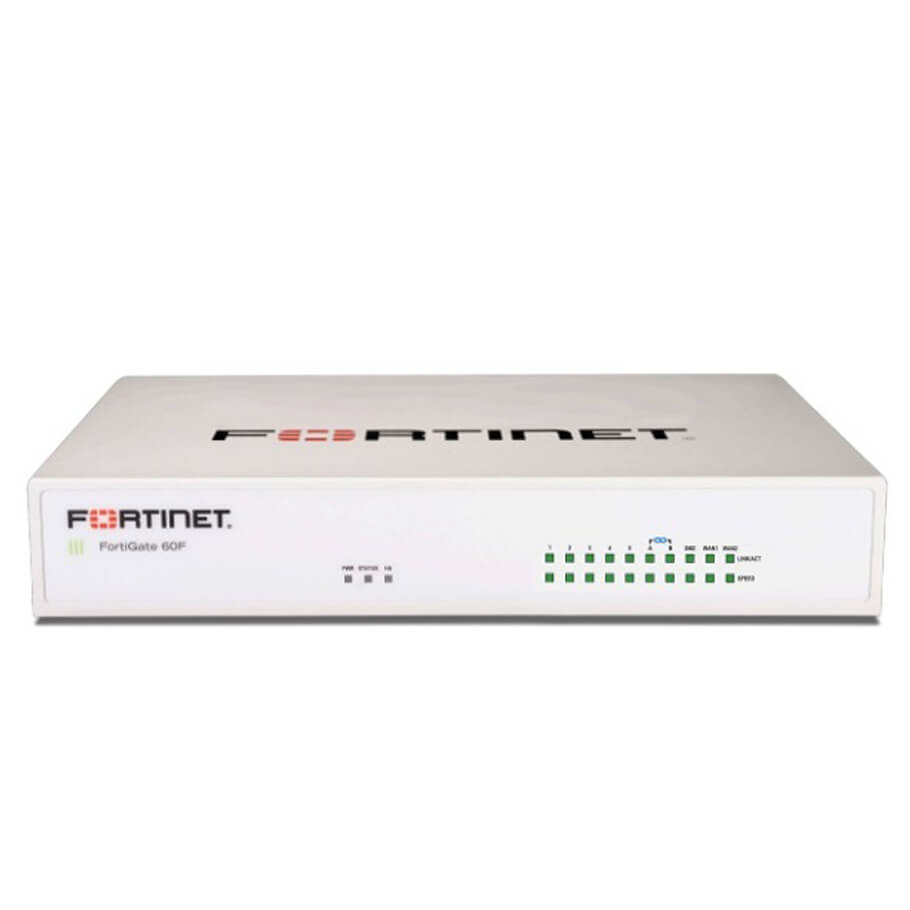 10 x GE RJ45 ports Firewall Fortinet Fortigate FG-60F-BDL-950-12